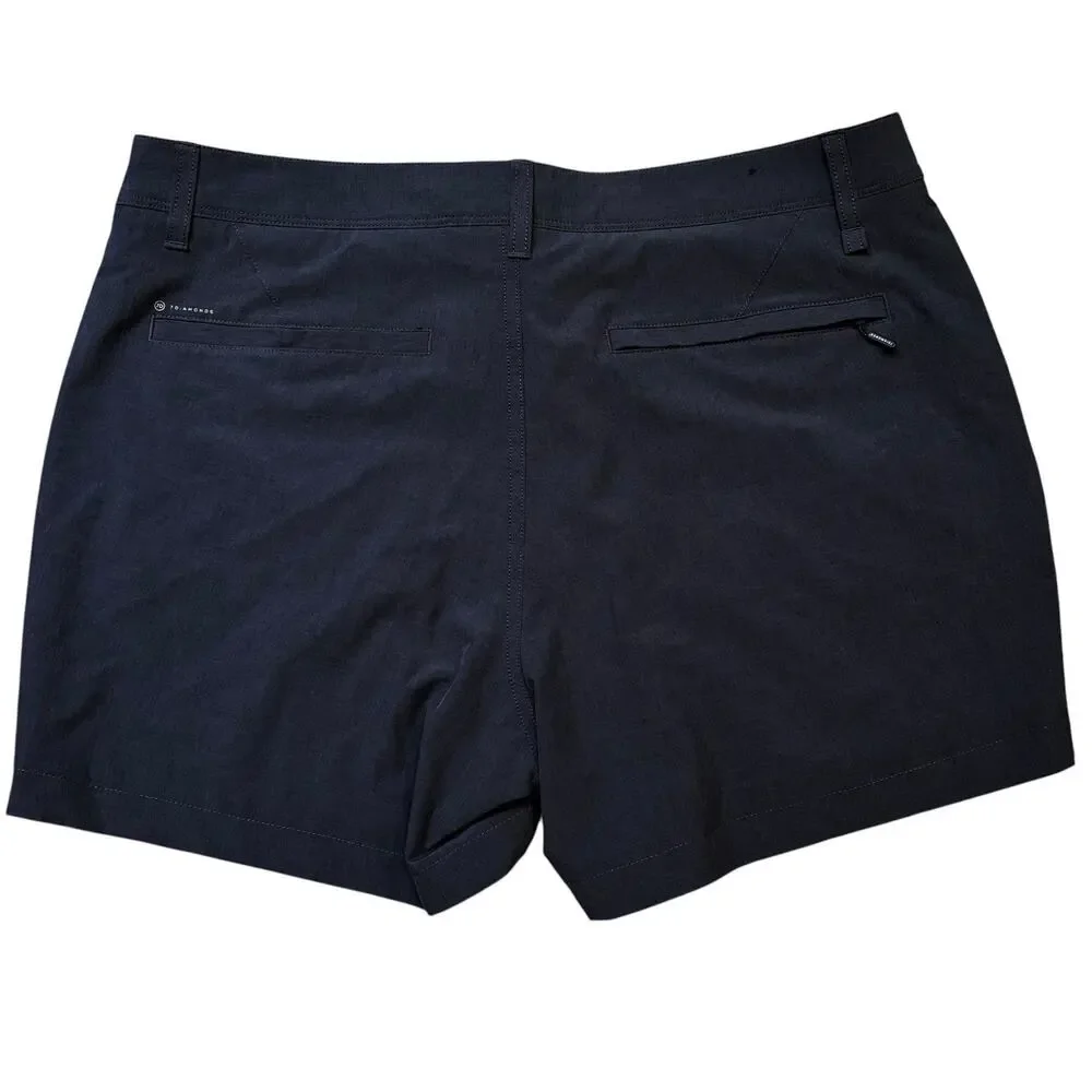 7 Diamonds Aeroplane Dark Gray Performance Shorts 35x5 Stretch**